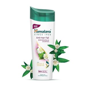 Himalaya Anti-Hair Fall Bhringaraja Shampoo, Reduces Hair Fall, Makes Hair Healthy, With Bhringaraja & Palasha,for men and women, 340ml