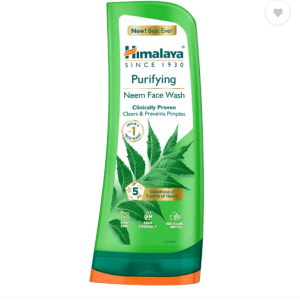 HIMALAYA NEEM | PREVENTS PIMPLE | ANTI BACTERIAL | TURMERIC Face Wash (300 ml)