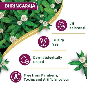 Himalaya Anti-Hair Fall Bhringaraja Shampoo, Reduces Hair Fall, Makes Hair Healthy, With Bhringaraja & Palasha,for men and women, 340ml